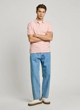 POLO PIQUÉ NEW OLIVER SLIM FIT 323 ASH ROSE PINK