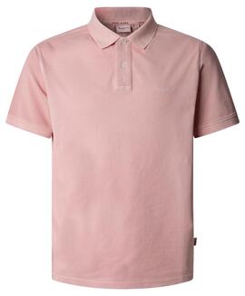 POLO PIQUÉ NEW OLIVER SLIM FIT 323 ASH ROSE PINK