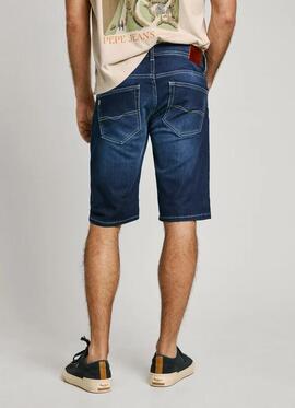 BERMUDA VAQUERA TRACK SHORT SLIM FIT EE4 DENIM GYMDIGO