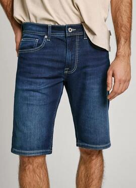 BERMUDA VAQUERA TRACK SHORT SLIM FIT EE4 DENIM GYMDIGO