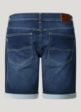 BERMUDA VAQUERA TRACK SHORT SLIM FIT EE4 DENIM GYMDIGO