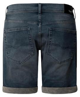 BERMUDA VAQUERA TRACK SHORT SLIM FIT UI5 DENIM GYMDIGO