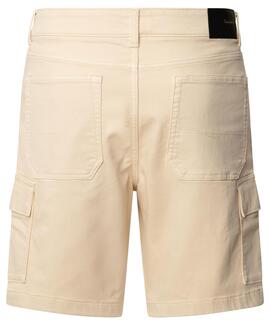 BERMUDA GYMDIGO FIVE POCKETS CARGO 804 IVORY WHITE