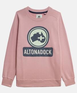 SUDADERA BRAND OLD ROSE