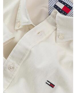 CAMISA DE LINO REGULAR FIT BLANCA