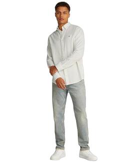 CAMISA DE LINO REGULAR FIT BLANCA