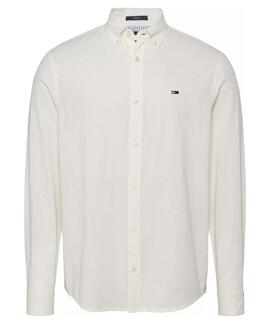 CAMISA DE LINO REGULAR FIT BLANCA