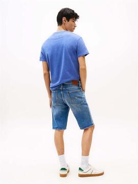 BERMUDA VAQUERA RONNIE SHORT SLIM FIT BI0134 DENIM MEDIUM