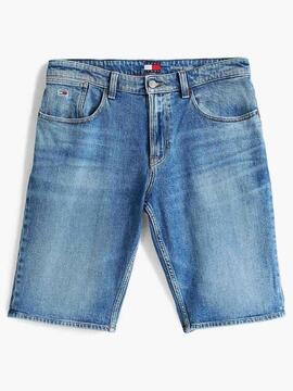 BERMUDA VAQUERA RONNIE SHORT SLIM FIT BI0134 DENIM MEDIUM