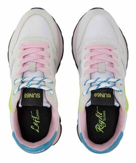 ZAPATILLAS GIRLS ALLY COLOR EXPLOSION 01 BIANCO