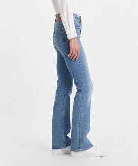 PANTALÓN VAQUERO 725™ BOOTCUT DE TIRO ALTO BLUE WAVE LIGHT