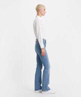 PANTALÓN VAQUERO 725™ BOOTCUT DE TIRO ALTO BLUE WAVE LIGHT