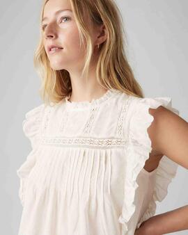 BLUSA EDITH REGULAR FIT WHISPER WHITE