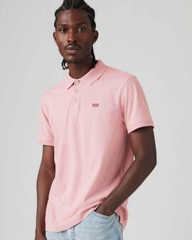 LEVI'S® HOUSE MARK POLO JERSEY ZEPHYR PINK