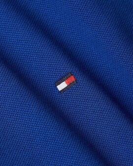 POLO FLAG CUFF SLIM FIT CON DETALLES DISTINTIVOS AZUL ROYAL