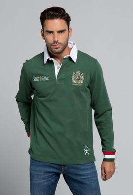 RUGBY H POLO TEAM VERDE